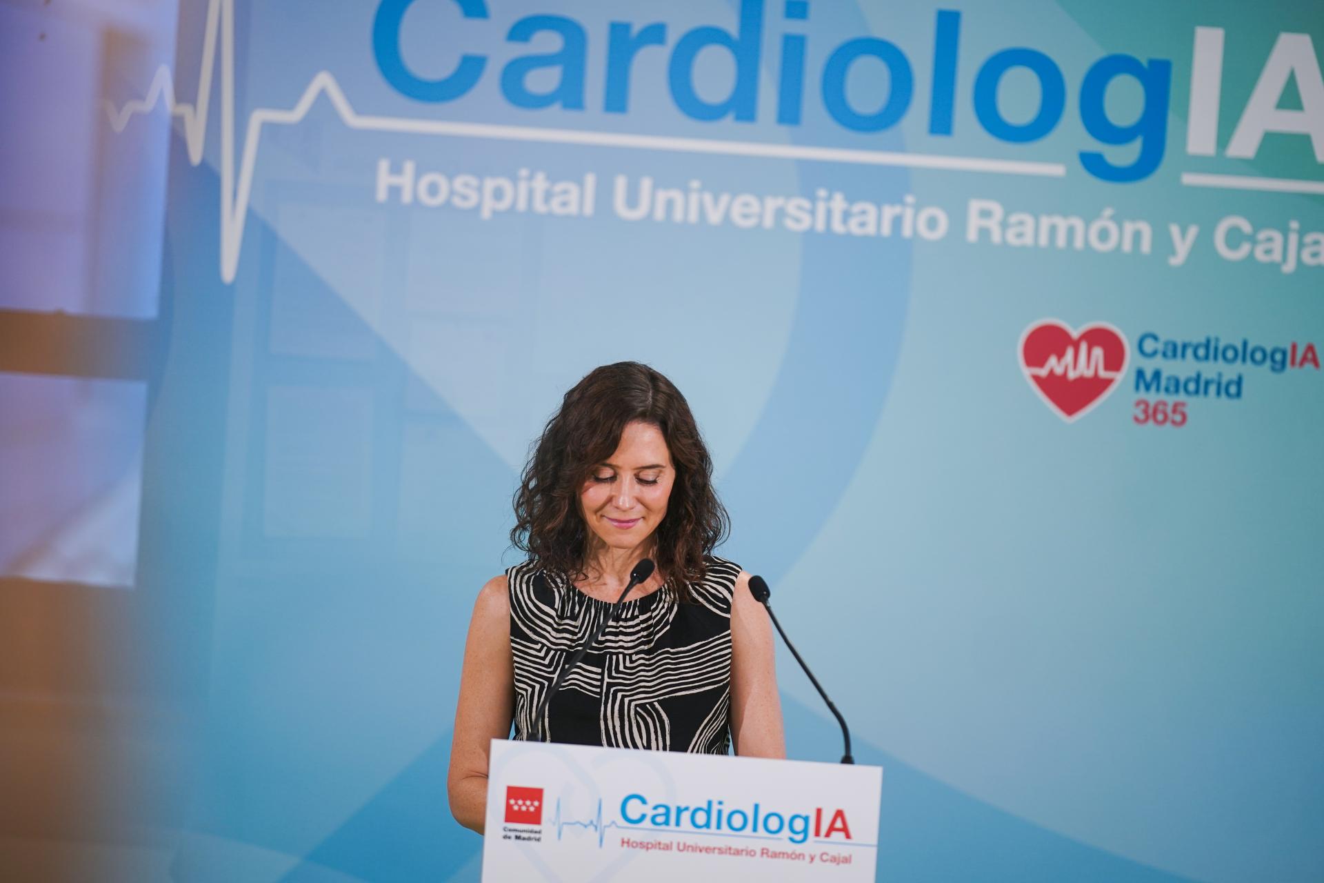 Ayuso presenta una ‘UCI digital’ para el corazón: la IA vigila a pacientes las 24 horas y ya ha gestionado más de 11.000 alertas Ayuso presenta una ‘UCI digital’ para el corazón: la IA vigila a pacientes las 24 horas y ya ha gestionado más de 11.000 alertas