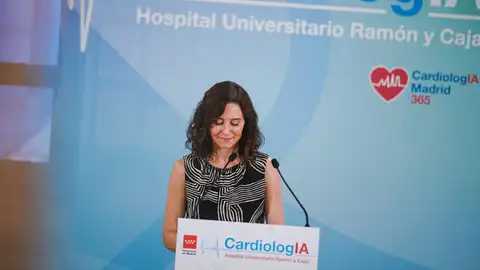 Ayuso presenta una ‘UCI digital’ para el corazón: la IA vigila a pacientes las 24 horas y ya ha gestionado más de 11.000 alertas Ayuso presenta una ‘UCI digital’ para el corazón: la IA vigila a pacientes las 24 horas y ya ha gestionado más de 11.000 alertas