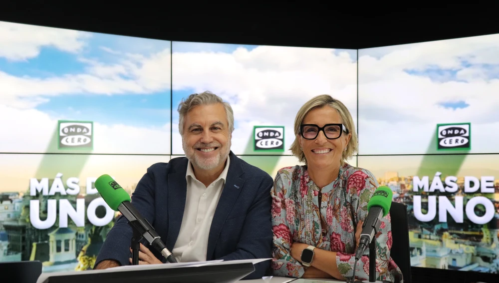 María del Mar Serna con Carlos Alsina María del Mar Serna con Carlos Alsina