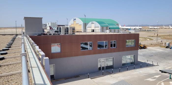 La terminal del Aeropuerto de Teruel crece en más de 800 m² La terminal del Aeropuerto de Teruel crece en más de 800 m²