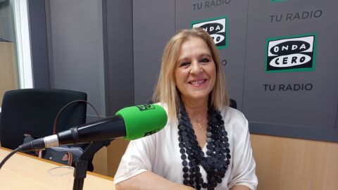 Teresa Vadillo en los estudios de Elche