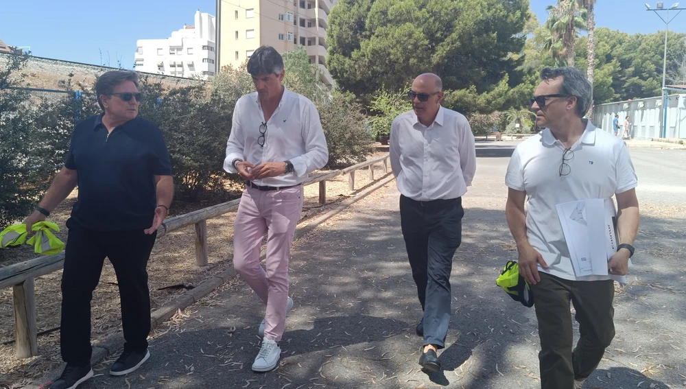 Obras rotonda IES Marcos Zaragoza Obras rotonda IES Marcos Zaragoza