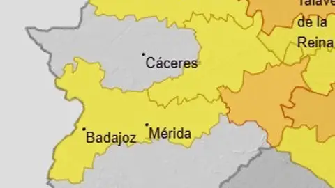La Siberia estará en alerta naranja por calor este miércoles, amarillo en Vegas, Tajo y Alagón y Villuercas y Montánchez La Siberia estará en alerta naranja por calor este miércoles, amarillo en Vegas, Tajo y Alagón y Villuercas y Montánchez