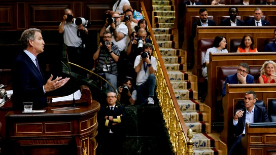 Alberto Núñez Feijóo en el Congreso Alberto Núñez Feijóo en el Congreso