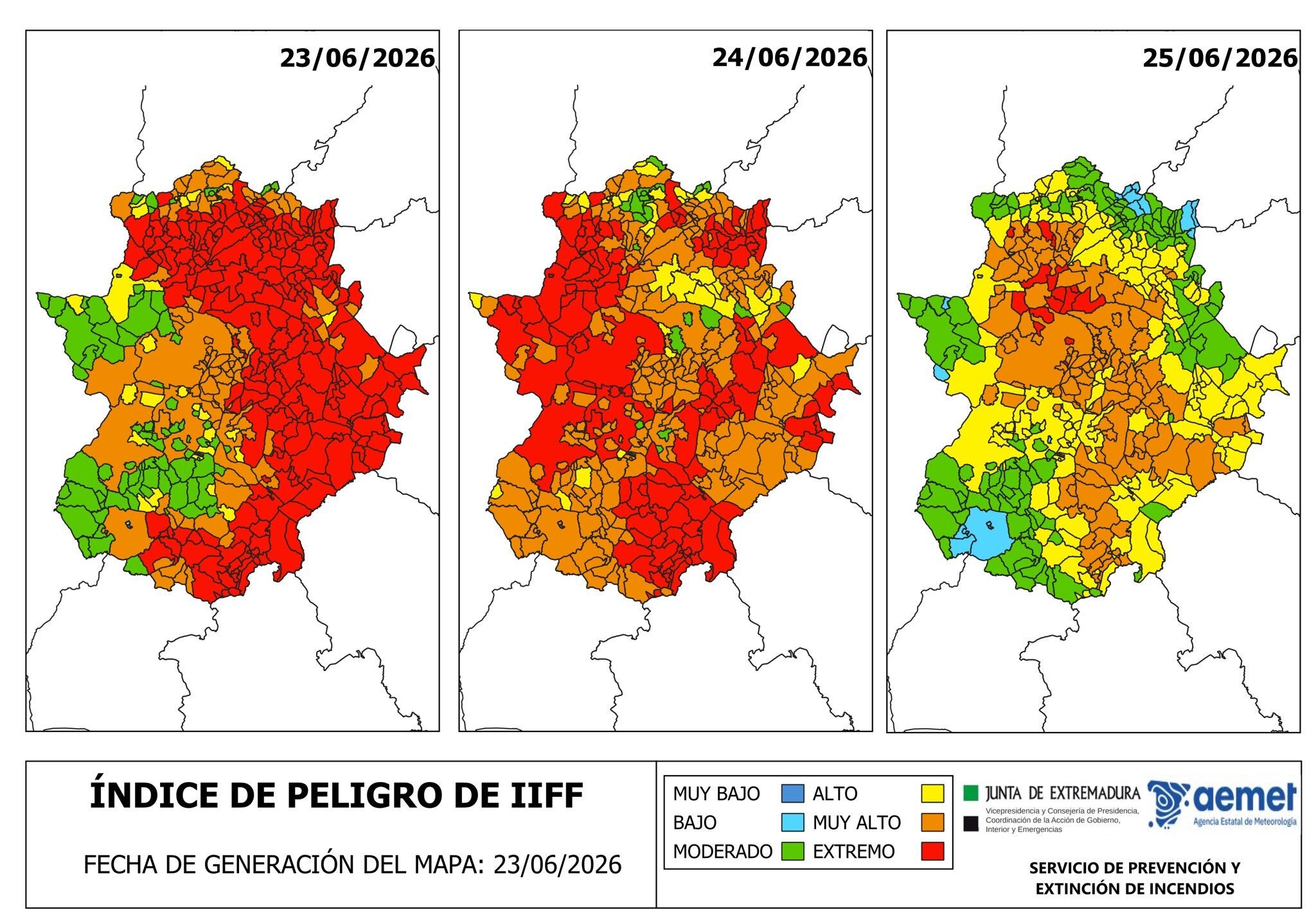 El INFOEX tuvo que intervenir este martes en 3 incendios forestales en Alía, Benquerencia y Talavera El INFOEX tuvo que intervenir este martes en 3 incendios forestales en Alía, Benquerencia y Talavera