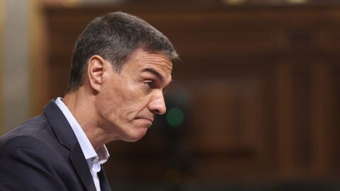 Pedro S&aacute;nchez en el Congreso de los Diputados, a d&iacute;a 24 de junio de 2026.