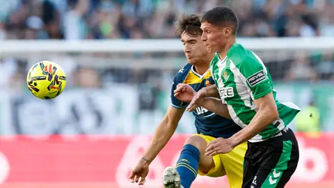 Sergi Altimira, en un partido con el Betis. Sergi Altimira, en un partido con el Betis.