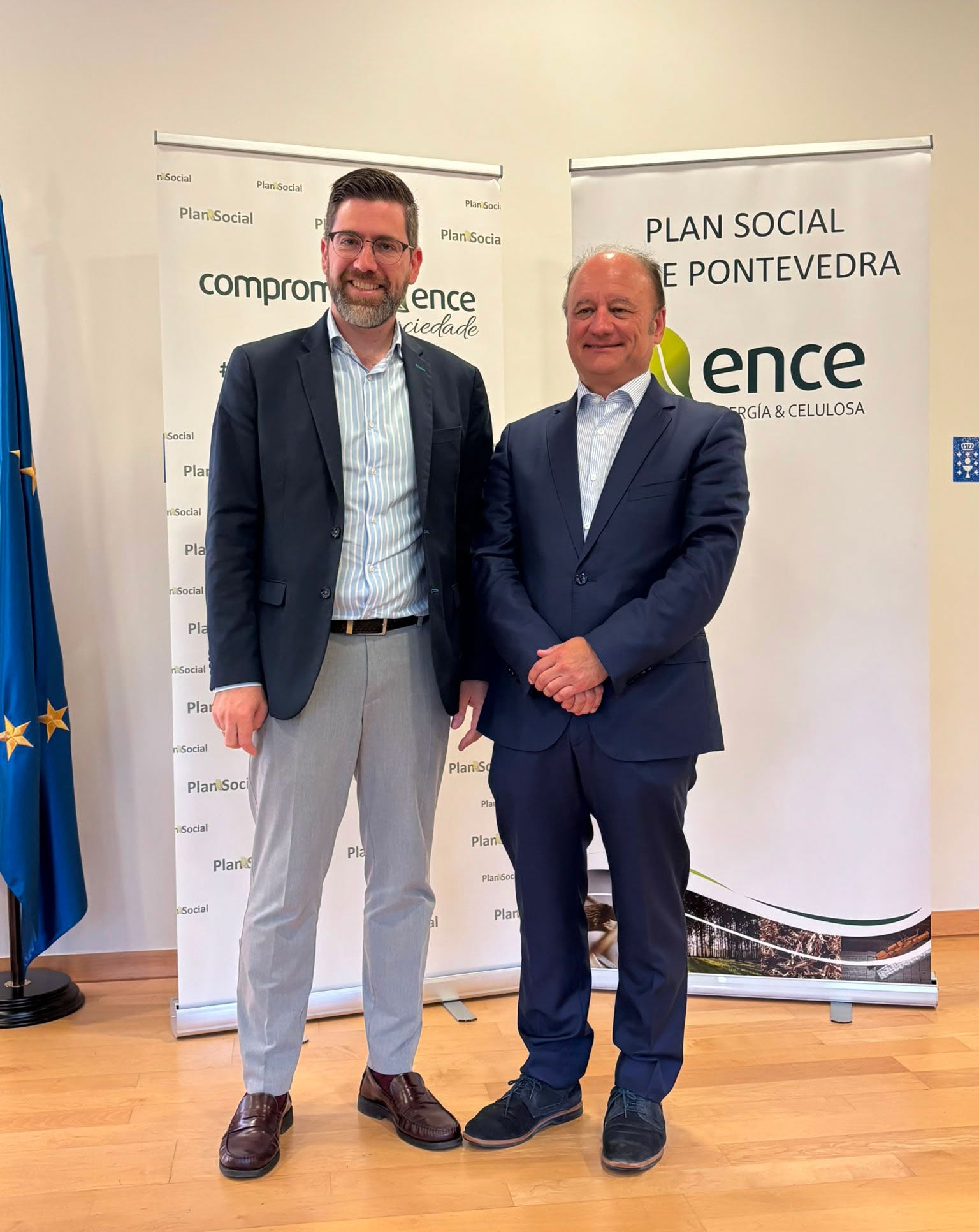 Ence abre la séptima convocatoria del Plan Social Pontevedra con una inversión de tres millones de euros Ence abre la séptima convocatoria del Plan Social Pontevedra con una inversión de tres millones de euros
