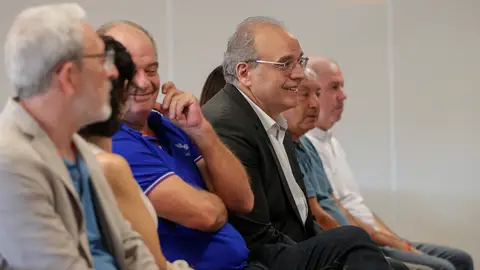 El sobrino del exconseller Rafael Blasco y exdirector del Hospital General de València, Sergio Blasco (c), durante el juicio. El sobrino del exconseller Rafael Blasco y exdirector del Hospital General de València, Sergio Blasco (c), durante el juicio.