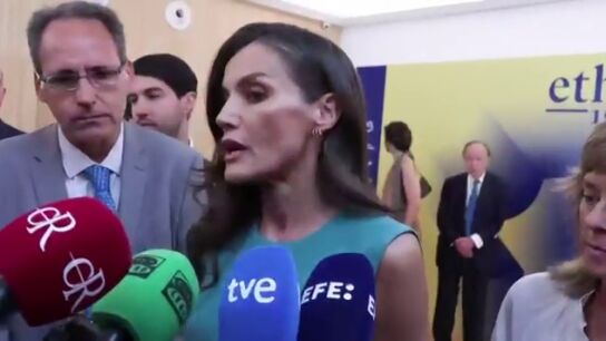 La reina Letizia sigue de cerca la informaci&oacute;n sobre Venezuela: "Estamos preocupados"