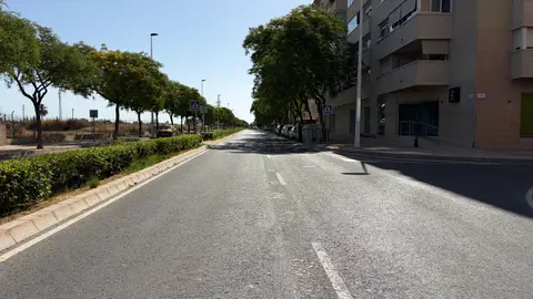 Avenida Jubalcoy de Elche. Avenida Jubalcoy de Elche.