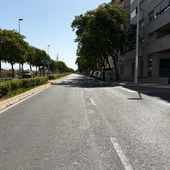 Avenida Jubalcoy de Elche. Avenida Jubalcoy de Elche.