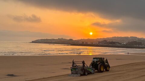 Amanecer en Gij&oacute;n del jueves 25 de junio de 2026