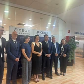 Valle y Tersier con otros representantes de CEOE Valle y Tersier con otros representantes de CEOE