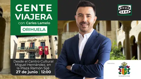 'Gente viajera' descubre Orihuela, un destino donde historia, mar y gastronomía se viven todo el año 'Gente viajera' descubre Orihuela, un destino donde historia, mar y gastronomía se viven todo el año