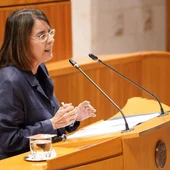 La Justicia, Concepción Gimeno, en su comparecencia ante las Cortes La Justicia, Concepción Gimeno, en su comparecencia ante las Cortes