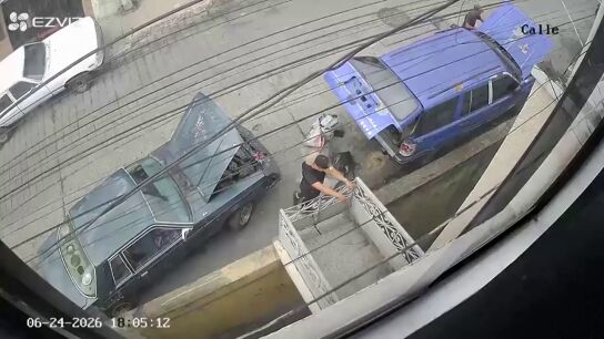 Las impactantes im&aacute;genes de una c&aacute;mara de seguridad que grab&oacute; el terremoto de Venezuela