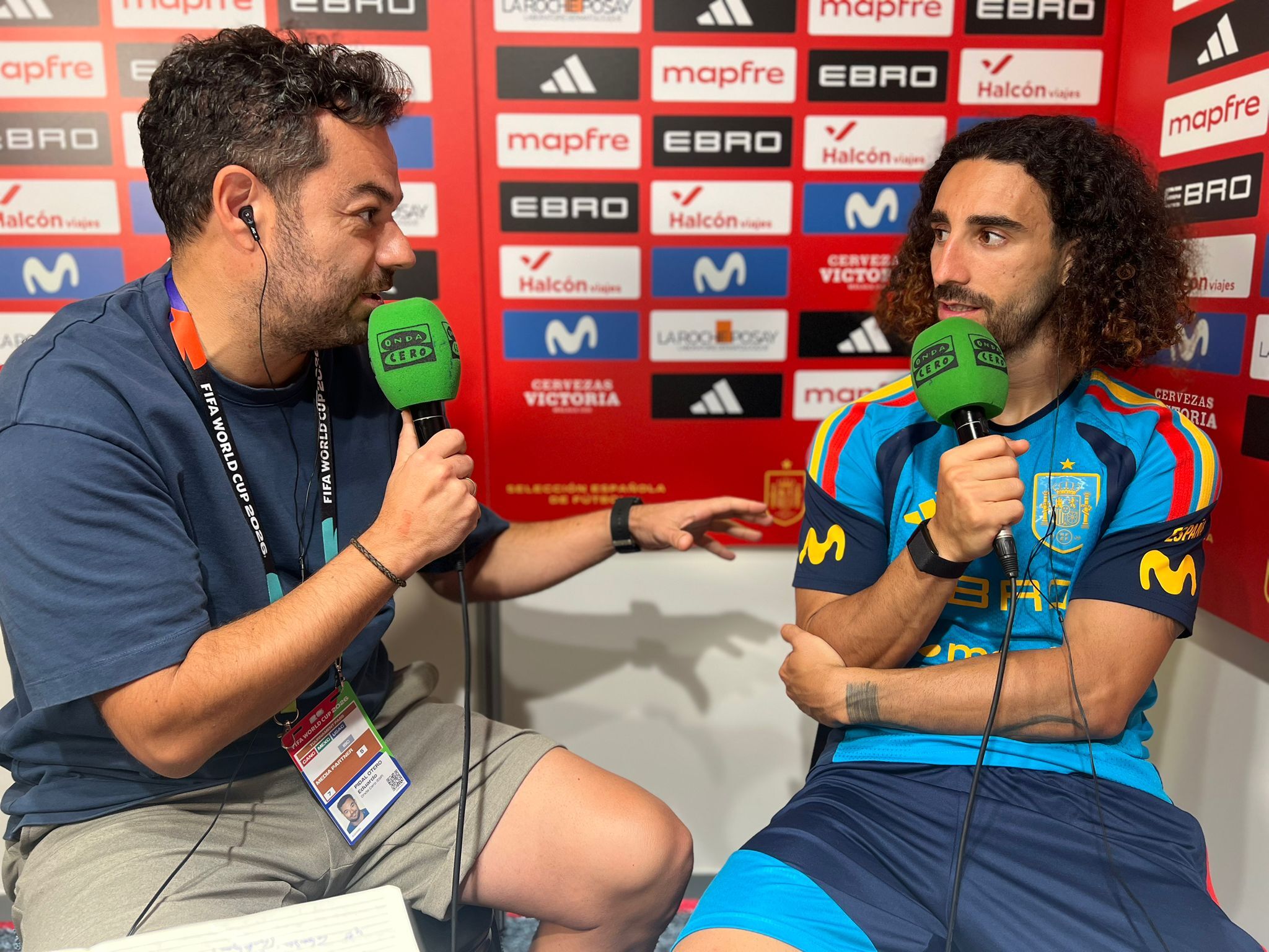 Marc Cucurella en Radioestadio Noche Marc Cucurella en Radioestadio Noche