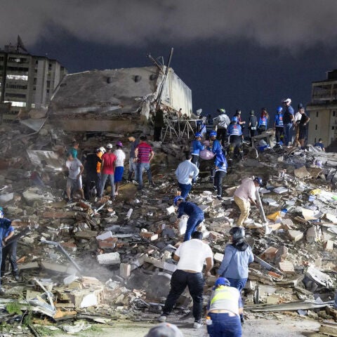 Una de las imágenes de las consecuencias de los terremotos en Venezuela de junio de 2026.