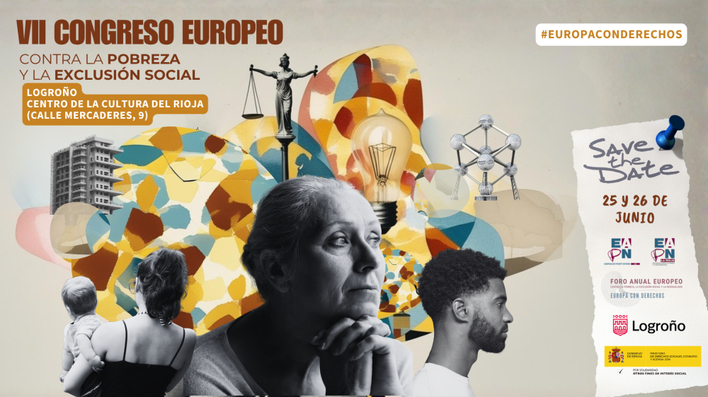 Logroño acoge el VII Congreso Europeo contra la Pobreza y la Exclusión Social Logroño acoge el VII Congreso Europeo contra la Pobreza y la Exclusión Social
