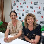 Cristina Galán y Yolanda Torres en los estudios de Onda Cero Ciudad Real