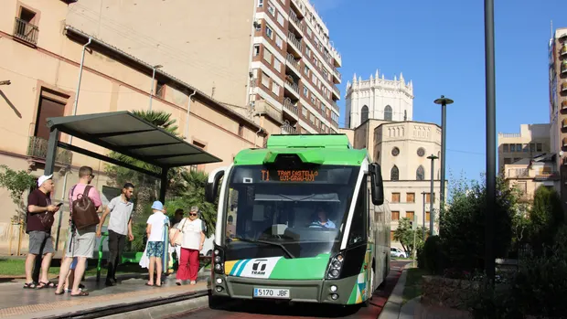 Finalizan las obras del TRAM de Castellón en el centro de la ciudad tras una inversión de 1,3 millones