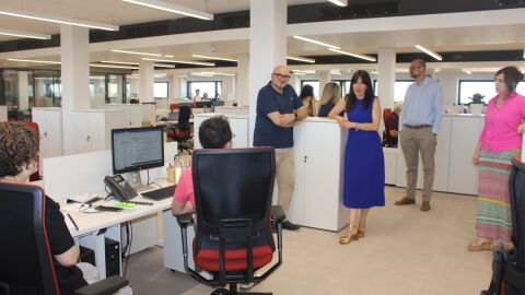 Blanca Fern&aacute;ndez ha visitado la Ciudad Administrativa