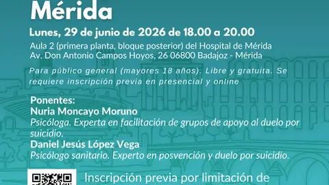 El SES crea un grupo de apoyo para prevenir efectos adversos en la salud mental en el proceso de duelo tras un suicidio El SES crea un grupo de apoyo para prevenir efectos adversos en la salud mental en el proceso de duelo tras un suicidio