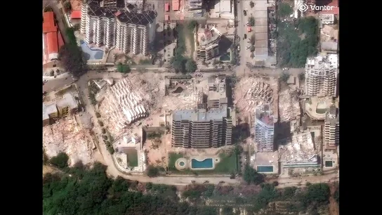 Las imágenes de satélite que muestran la destrucción en La Guaira en Venezuela tras los terremotos Las imágenes de satélite que muestran la destrucción en La Guaira en Venezuela tras los terremotos