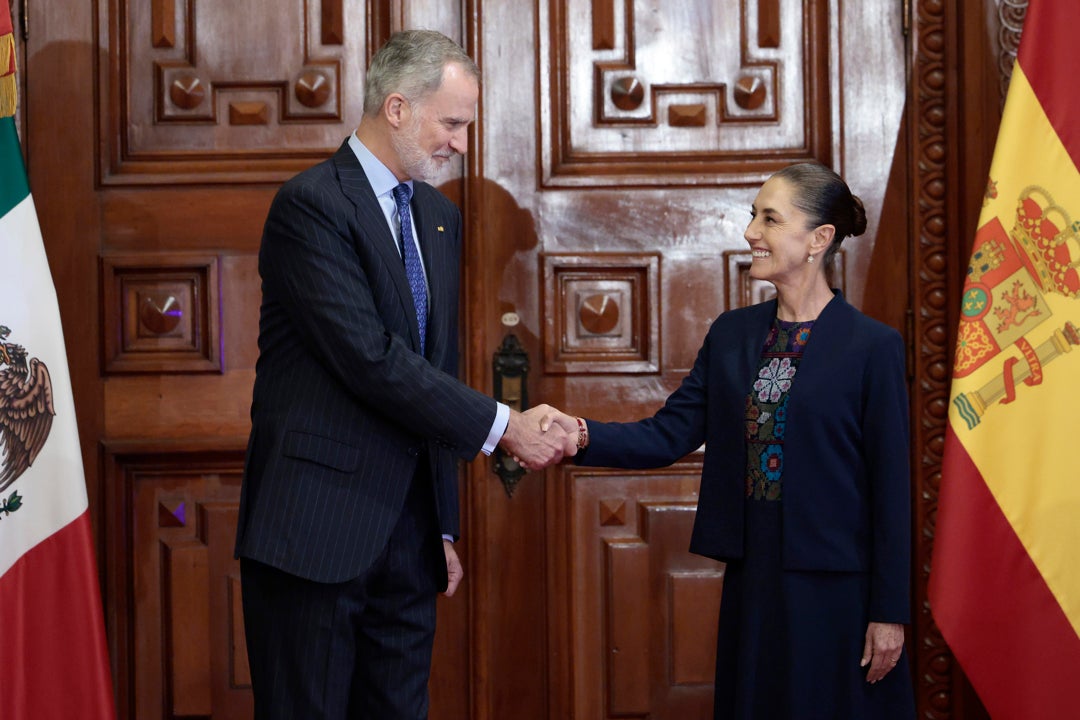 El encuentro entre Felipe VI y Claudia Sheinbaum cierra el distanciamiento de años entre España y México El encuentro entre Felipe VI y Claudia Sheinbaum cierra el distanciamiento de años entre España y México