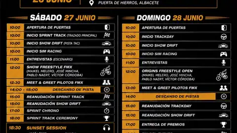'2 Fast, 2 Events' llega al Circuito de Velocidad de Albacete '2 Fast, 2 Events' llega al Circuito de Velocidad de Albacete