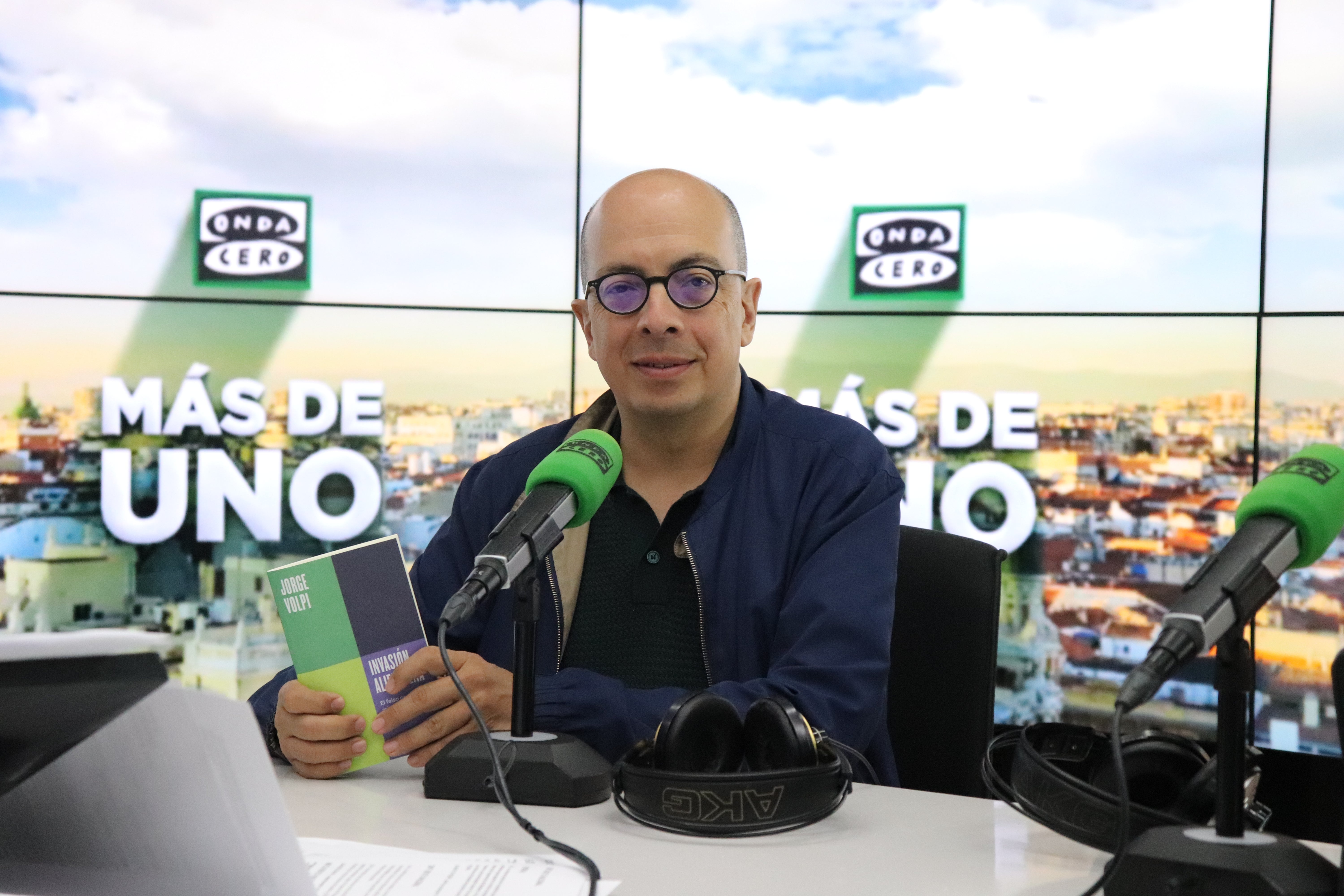 El escritor Jorge Volpi El escritor Jorge Volpi