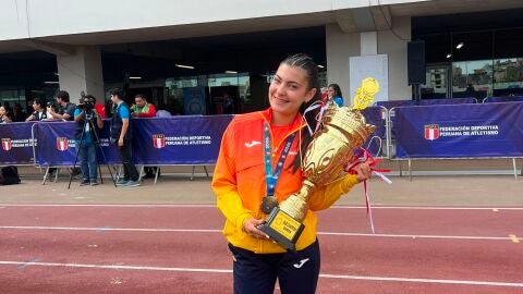 M&oacute;nica Guijarro en el iberoamericano de Per&uacute;