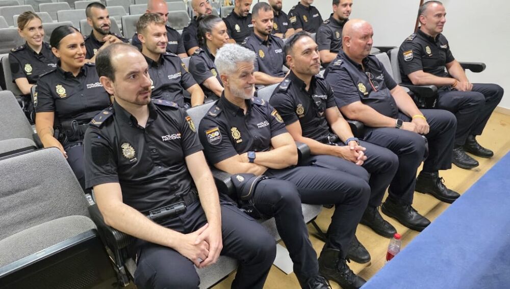 Policías nacionales que se incorporan a Ciudad Real