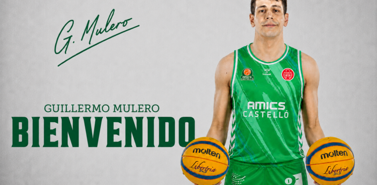 El nuevo Amics ya tiene su primer fichaje: Guillermo Mulero El nuevo Amics ya tiene su primer fichaje: Guillermo Mulero