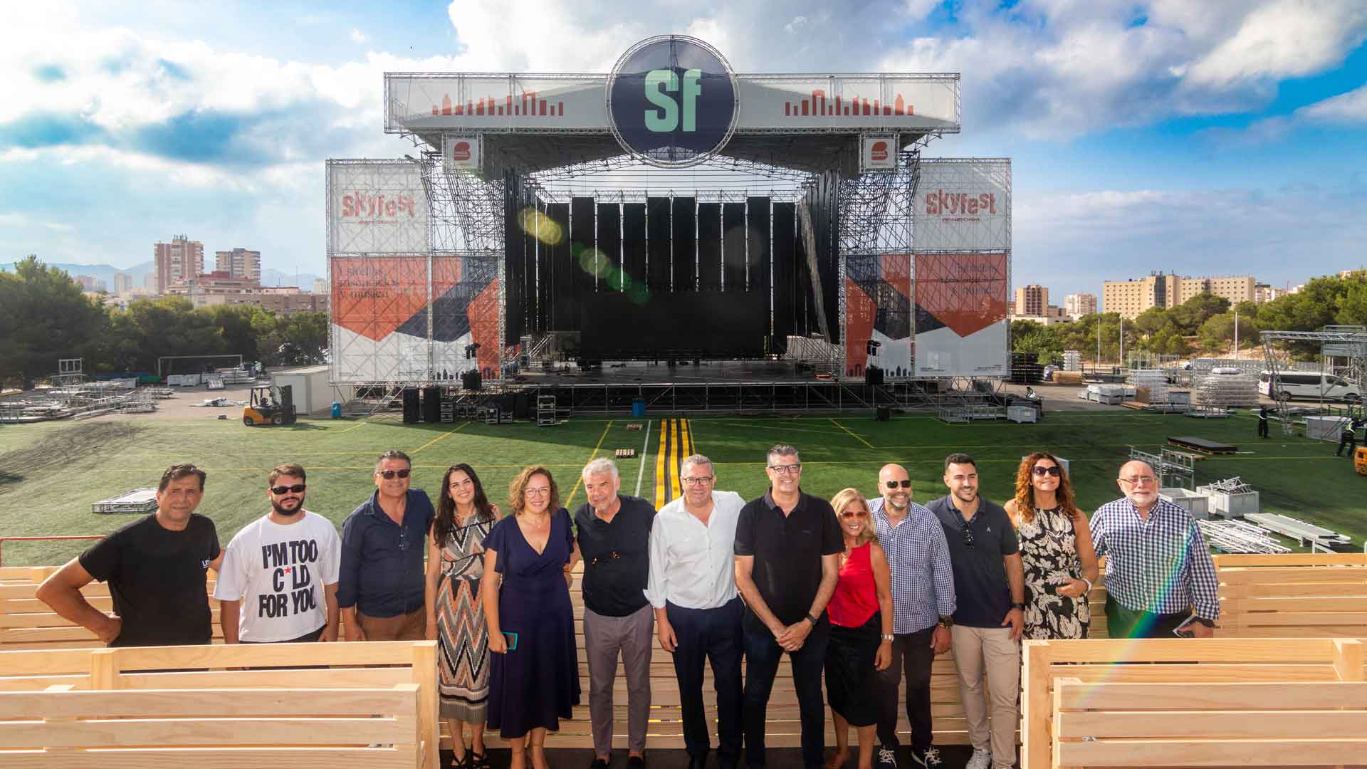 SkyFest Benidorm ultima el montaje del recinto que albergará durante todo el verano más de una veintena de eventos SkyFest Benidorm ultima el montaje del recinto que albergará durante todo el verano más de una veintena de eventos
