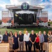 SkyFest Benidorm ultima el montaje del recinto que albergará durante todo el verano más de una veintena de eventos