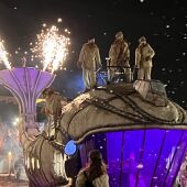 Una ballena gigante recorrerá la Plaza del PIlar el sábado por la noche