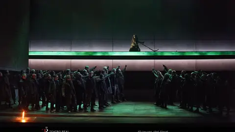 Il trovatore, de Verdi, regresa al Real por la puerta grande. Il trovatore, de Verdi, regresa al Real por la puerta grande.