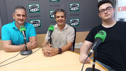 Jos&eacute; Armando Lillo, Javier Sancho y Nicol&aacute;s Mas