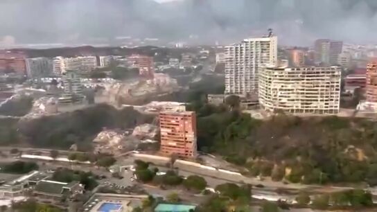 El impresionante v&iacute;deo con las im&aacute;genes a&eacute;reas de la destrucci&oacute;n provocada por los terremotos en Venezuela