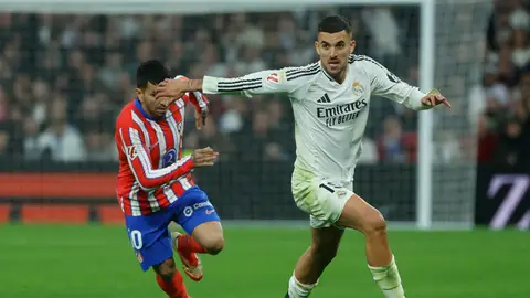 Dani Ceballos, en un partido con el Real Madrid. Dani Ceballos, en un partido con el Real Madrid.