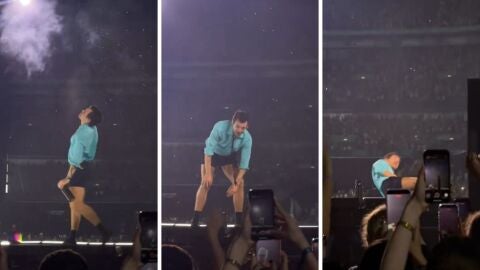 Harry Styles, durante su concierto en Londres.