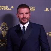 Imagen de archivo de David Beckham durante una gala del Balón de Oro