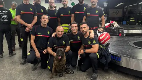 El contingente extremeño ya en Caracas y se integra en el equipo internacional de rescate El contingente extremeño ya en Caracas y se integra en el equipo internacional de rescate
