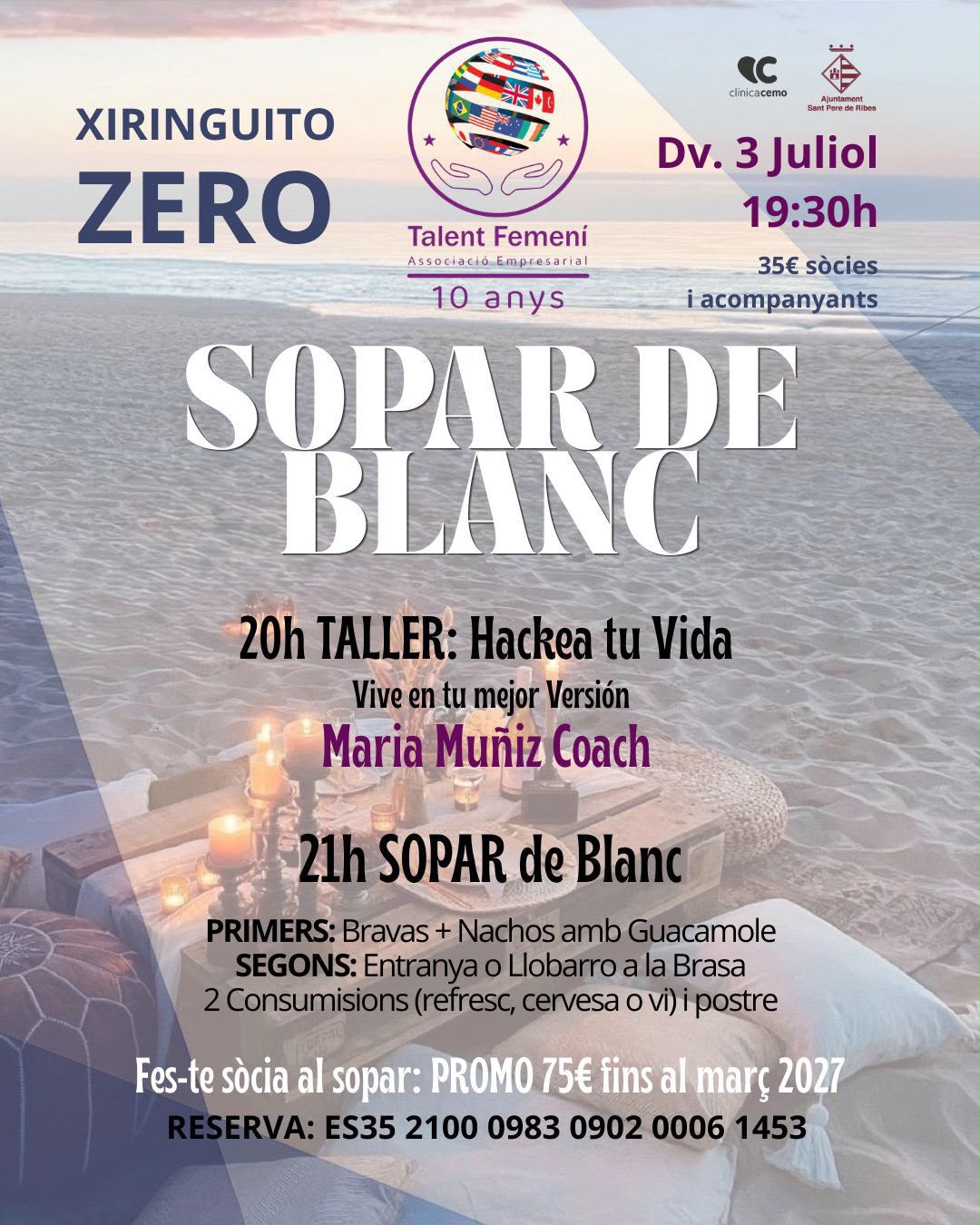 Festa de final de temporada el 3 de juliol a Vilanova per posar el punt final a un any d'activitats i consolidació per a Talent Femení Festa de final de temporada el 3 de juliol a Vilanova per posar el punt final a un any d'activitats i consolidació per a Talent Femení