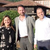 Salomé Samartino, Álvaro Queipo y José Manuel González
