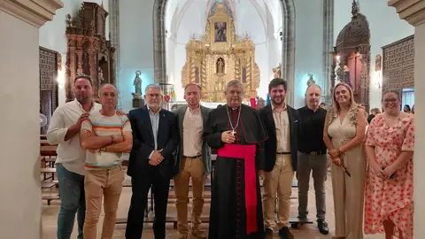 La Junta de Extremadura reafirma en Almendral su compromiso con la protección del patrimonio de los municipios La Junta de Extremadura reafirma en Almendral su compromiso con la protección del patrimonio de los municipios