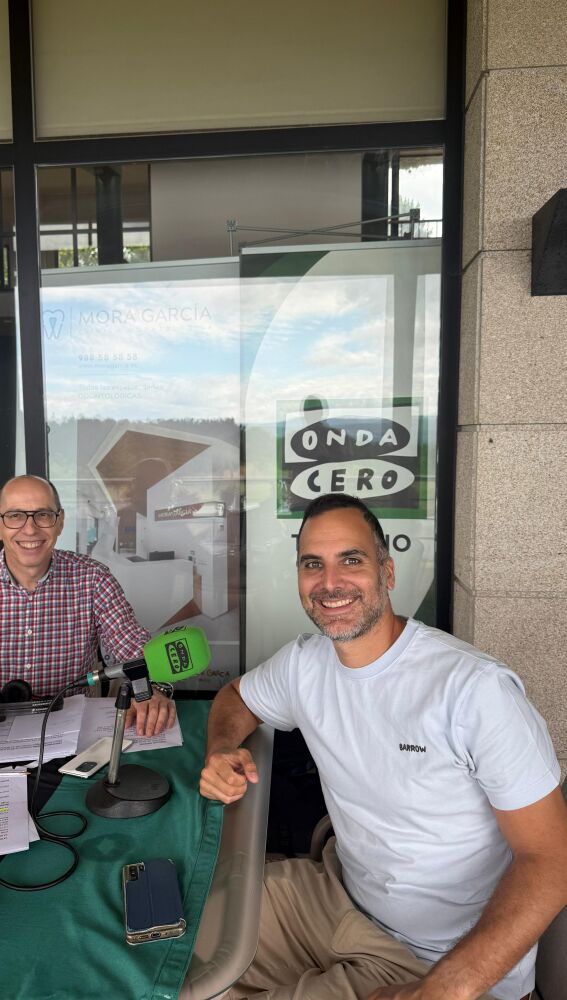 Fernando Mora y Xesús Alvarez en Montealegre Club de Golf