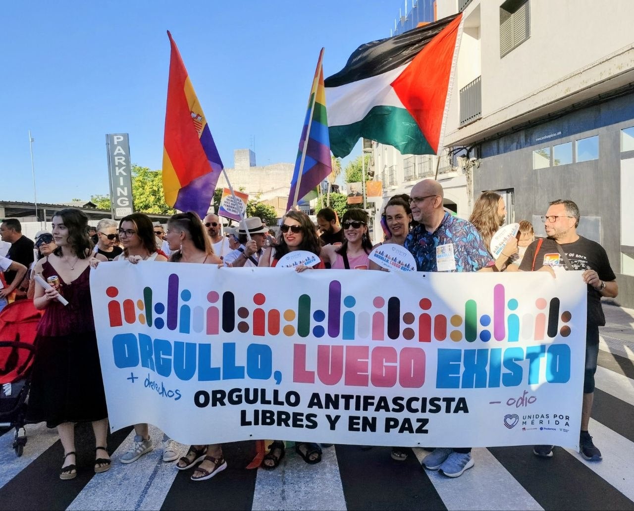 Unidas por Extremadura reivindica en el Orgullo “no retroceder ni un paso atrás” en los derechos alcanzados Unidas por Extremadura reivindica en el Orgullo “no retroceder ni un paso atrás” en los derechos alcanzados